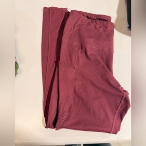 Women’s  Maroon Leggings